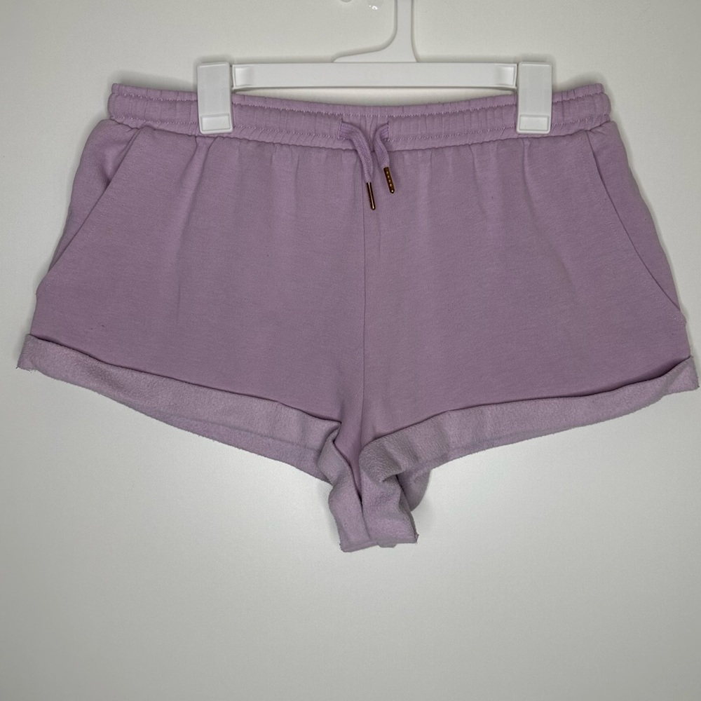Weworewhat purple sweat short XL